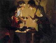 Hendrick ter Brugghen Esau Selling His Birthright oil painting reproduction